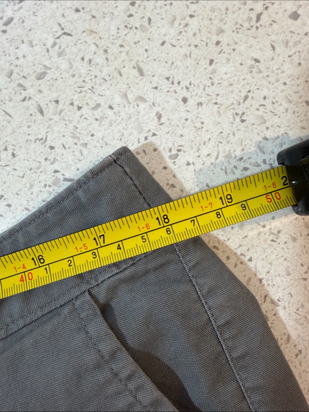 NWOT Tommy Bahama Gray Chino Crop Pant 14 Preppy Classic Coastal Everyday Light - Picture 4 of 7